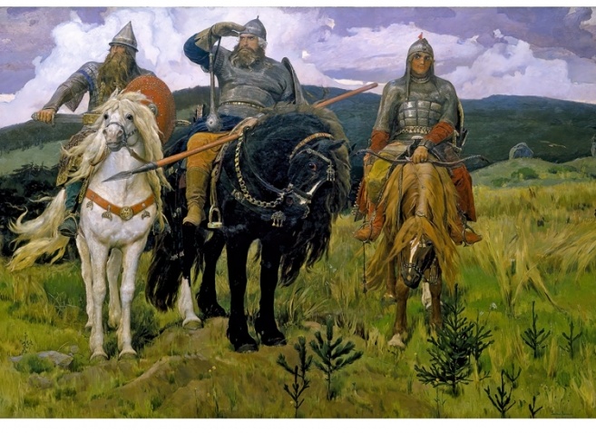 Про русских богатырей, имена народных богатырей земли русской, могучие сильные лучшие богатыри на Руси